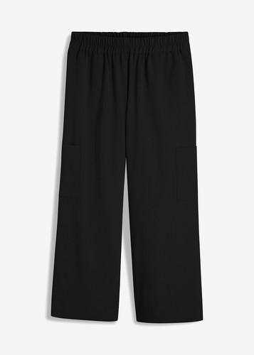 Hose schwarz damenhose - schwarz,