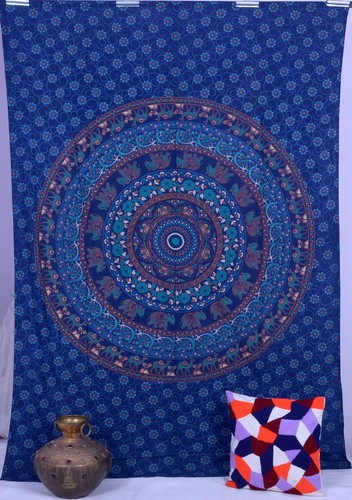 Tagesdecke mandala indi indien - tagesdecke,