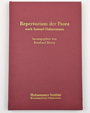 Buch: Repertorium Der Psora Samuel Hahnemann 1999 Bernhard Bloesy EOS Verlag