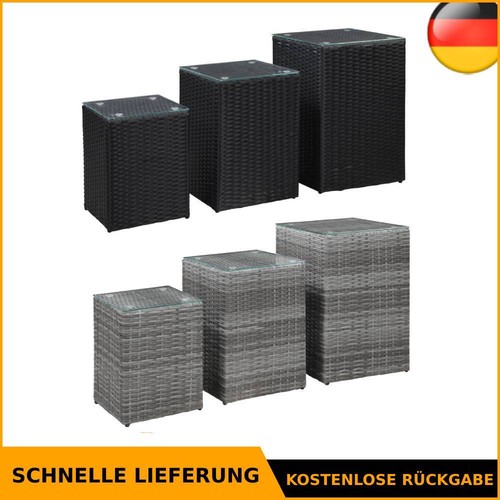 Beistelltische mit - 3x,