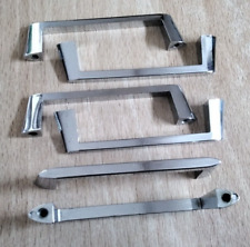 6x Möbelgriff aus Stahl verchromt Schubladengriff Griff Schrankgriff