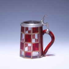 Kleiner bierkrug mit schliff - bierkrug,