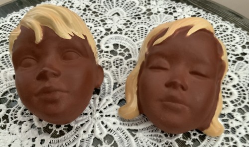 Paar cortendorf wandmasken - cortendorf,