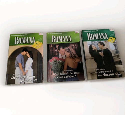 Romana heftromane set - heftromane, 3x