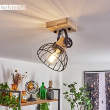 Verstellbar Schwarz Schlaf Wohn Zimmer Leuchten Gitter Decken Lampe Lichteffekt
