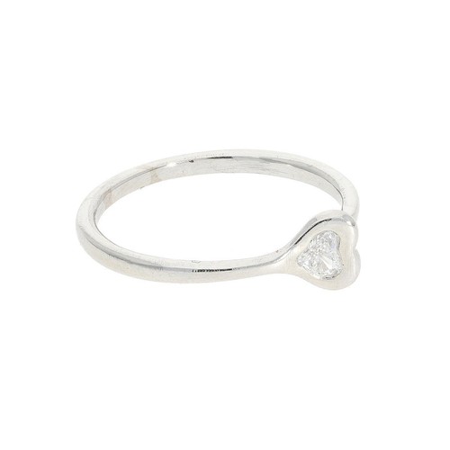 Herzring platin 950 diamant - herzring,