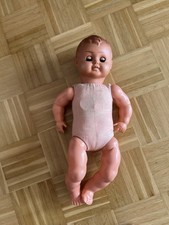 Babypuppe DDR 50 cm mit Schlafaugen