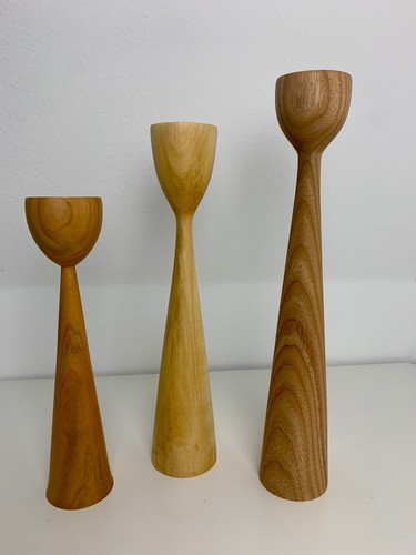 Echte handarbeit holzleuchter - echte,