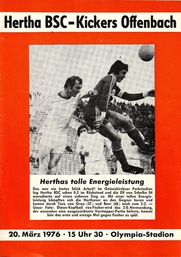 Programme hertha bsc - programme,