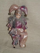 Harlekin clown puppe pierrot - harlekin,