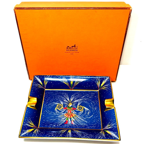 Hermes aschenbecher porzellan - aschenbecher,