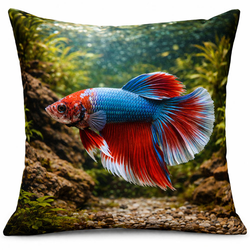 Kissen aquarium kampffisch - aquarium,
