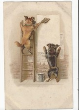 WERBUNG - ANTHROPOMORPHE HUNDE