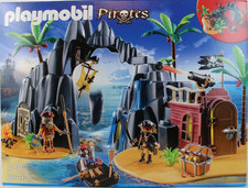 Playmobil 6679 Piraten-Schatzinsel Piraten Schatz Schatzinsel Schiff NEU, selten