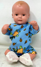 Puppe Schildkröt Sitzbaby Strampelchen 35cm Celluloid ALT Beschädigt ! /P8.11/6