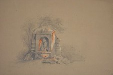 Bleistift-Zeichnung 19 Jh