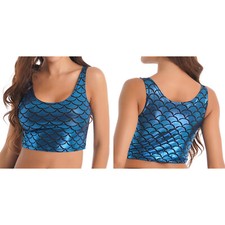 Damen Tank Top Metallic