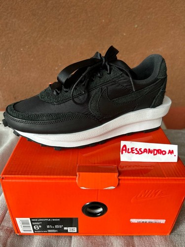 Nike waffle sacai black - waffle, x