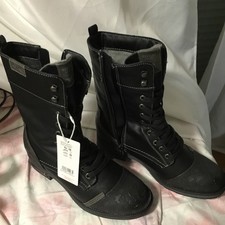 Mustang Boots Schwarz schwarz