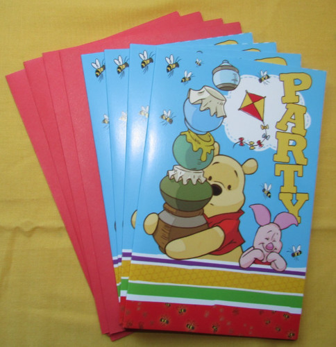 Pack 4 einladungskarten - je,