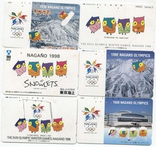 6 Japan TK -  E u l e n - O l y m p i a - TELECA -Privatkarten - (26)