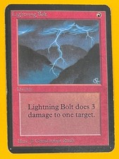 MTG LIGHTNING BOLT Alpha