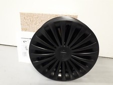 Set of 4 Wheel Trims Black 16"