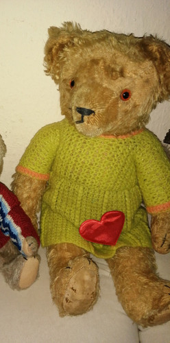 Uralter blonder teddy - uralter, bär