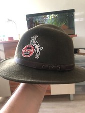 Oldschool Österreich Hut mit 1.FC Köln Aufnäher