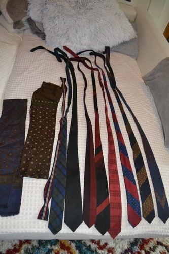 Vintage krawatten schal - krawatten,,