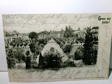 Gruss aus Gotha. Orangerie. Thüringen. Alte Ansichtskarte / Postkarte / Lithogra