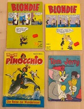TOM UND JERRY Pinocchio Blondie TV-Comics • 70er Jahre