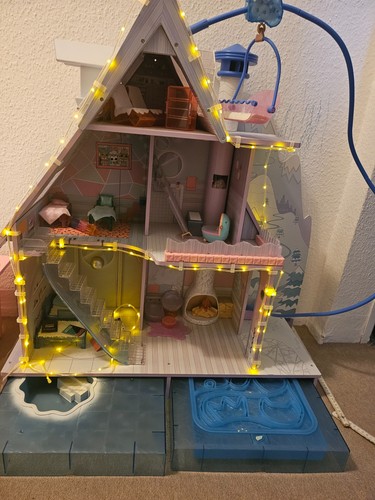Puppenhaus 87cm hoch - puppenhaus,