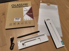 Apple iPad Zubehör digitaler Stift + 2 x Schutzglas rauh
