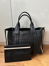 100%ORIG PRADA MILANO OUVERTURE MEDIUM TOTE BAG ECHT LEDER HANDTASCHE TASCHE