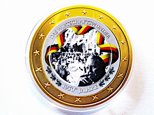Medaille ludwig erhard - medaille,