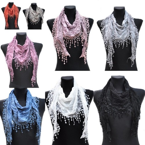 Cotton uni dreieckstuch - cotton,