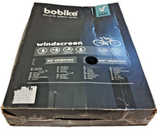 Neu OVP BOBIKE Windschutzscheibe One+ URBAN BLACK  Fahrrad 2.Wahl*