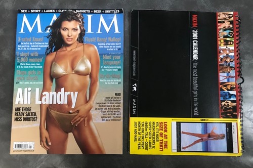Maxim magazine january - maxim, 2001