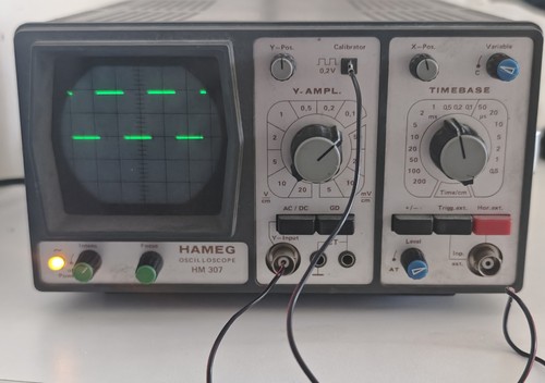 Hameg hm307 oszilloskop - hameg, –