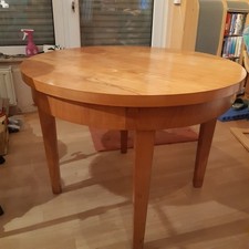 Tisch Esstisch Beistelltisch Couchtisch Vintage 60er Jahre Buche (?) massiv