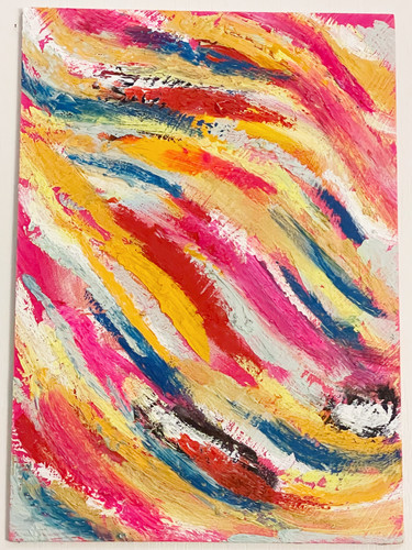 Original abstraktes - original,