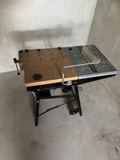 Große Werkbank Wolfcraft klappbar transportabel