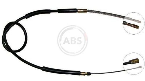 Bremsseil seilzug - 2x,