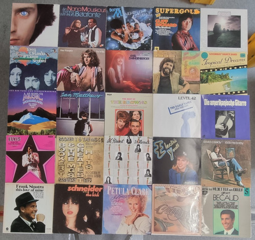 25x vinyl rock pop weitere - 25x, rock/pop/weitere