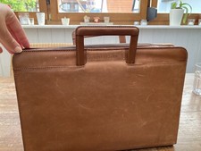 Aktentasche Schreibmappe Leder