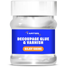 7 Artists Decoupage Kleber Lack Wasserfest - Serviettentechnik Kleber