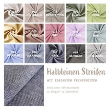 Halbleinen meterware - halbleinen,