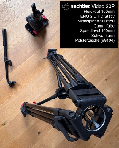 Sachtler video20p videostativ - video20p,