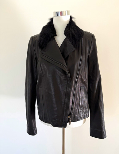 Strenesse lederjacke schwarz - strenesse,